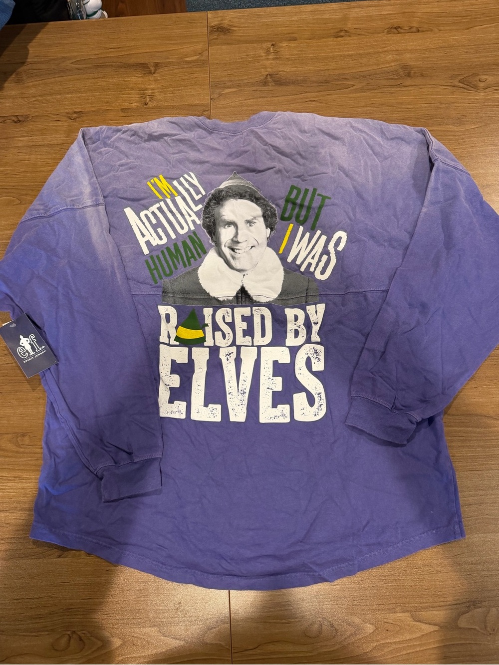NWT Elf the Movie Purple Spirit Jersey XXL
